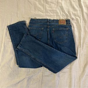 559 0421 Levi’s Waterless Relaxed Straight Men’s Jeans Medium Wash 34x32